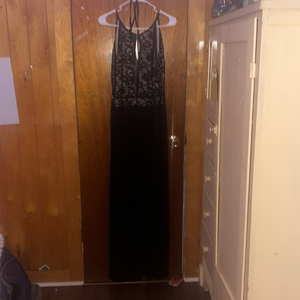 Night way prom dress, size 18W, polyester